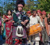 Bagpipes and Dhol